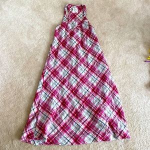 H & M plaid dress